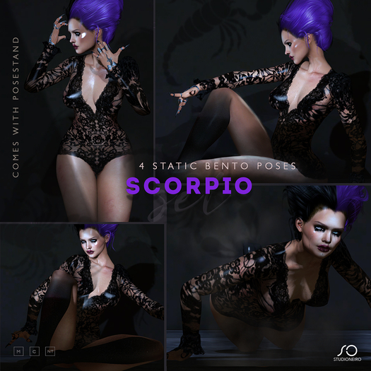 :studiOneiro: Scorpio BENTO set /poses/