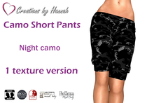 [CBH] Camo Short Pants - Night