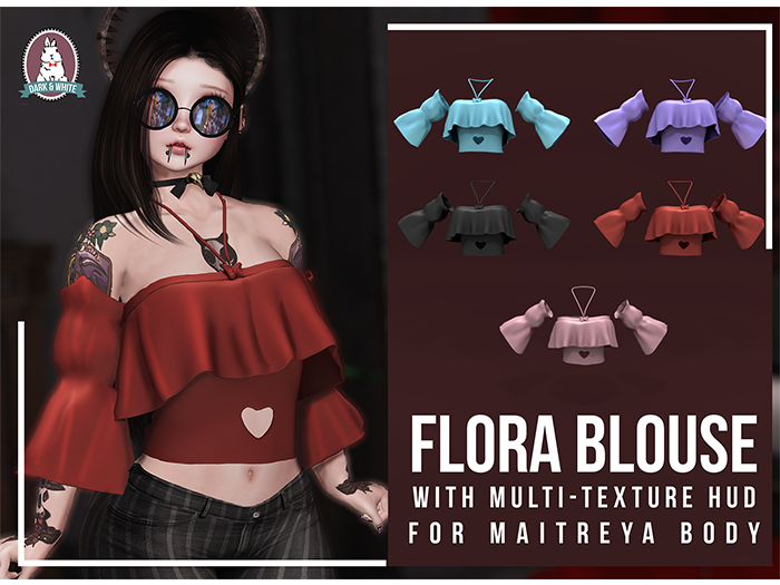 D&W//Blouse Flora