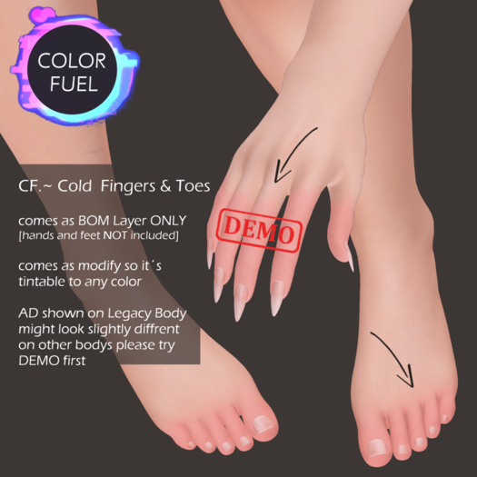 CF.~ Cold Fingers & Toes DEMO