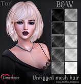 {Limerence} Tori hair-B&W