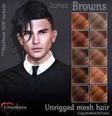{Limerence} James hair-Browns