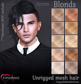 {Limerence} James hair-Blonds
