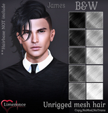 {Limerence} James hair-B&W