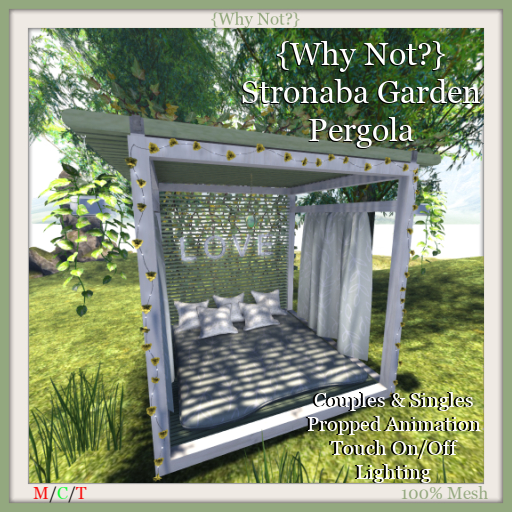 {Why Not?} Stronaba Garden Pergola-Boxed