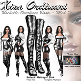 *XO* Rochelle Overknee Boots Mid Heel