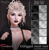 {Limerence} Phyllis hair-B&W