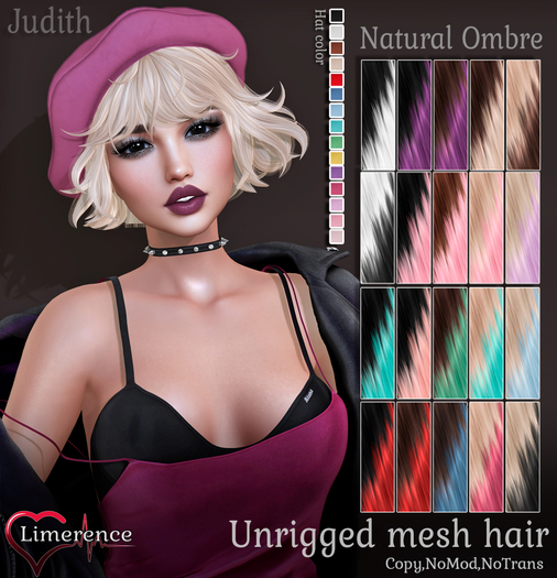 {Limerence} Judith hair-Natural Ombre