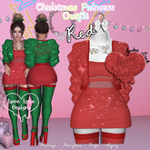 ::LL:: Christmas Princess Outfit // Red