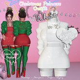 ::LL:: Christmas Princess Outfit // White {WEAR TO UNPACK}