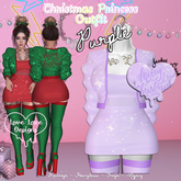 ::LL:: Christmas Princess Outfit // Purple {WEAR TO UNPACK}