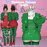 ::LL:: Christmas Princess Outfit // Green