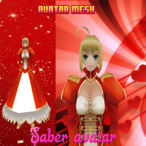 SABER AVATAR MESH