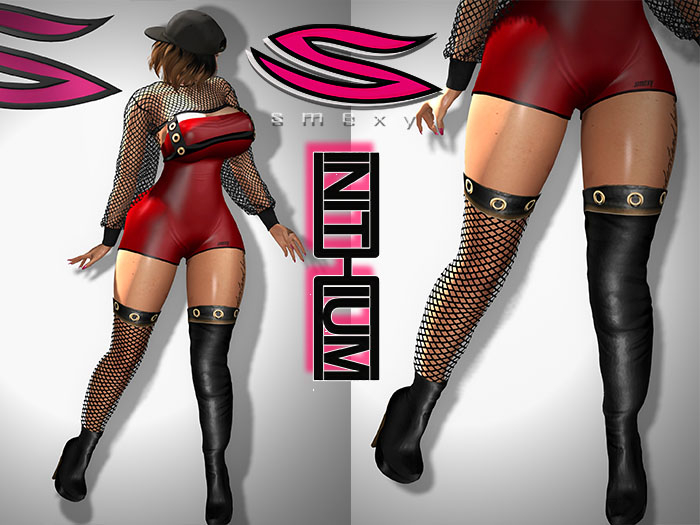::Smexy:: Kupra Black/Net Boots