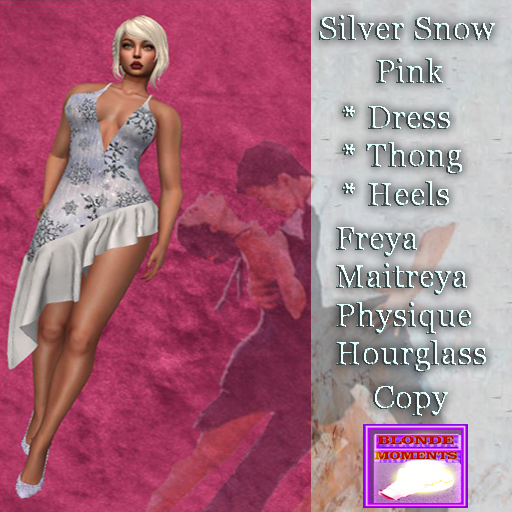 BloMo Silver Snow Pink