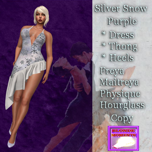 BloMo Silver Snow Purple
