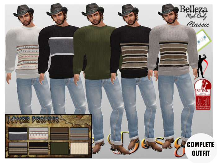 JCD Men's Sweater outfit (ADD)