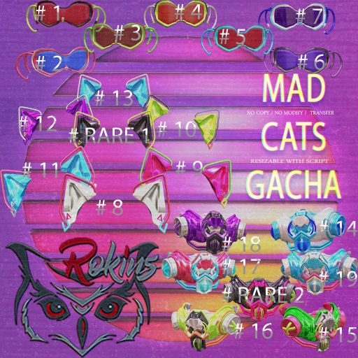 Rokins-Mad Cat #RARE 1