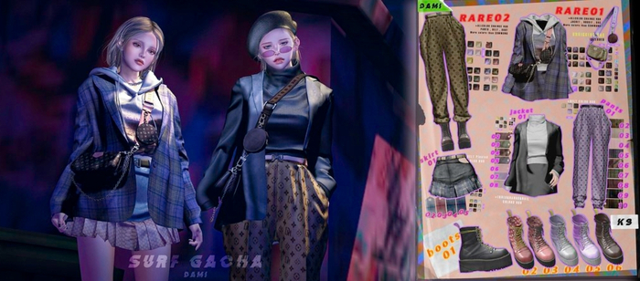 dami. surf gacha .*jacket04 maitreya (box)