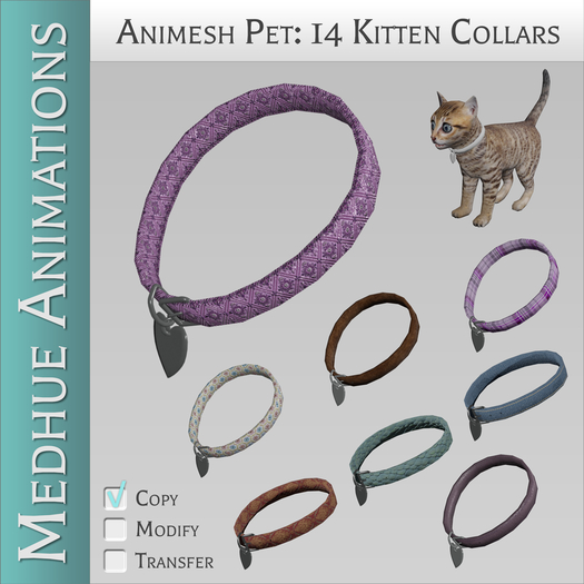 Medhue Kitten Collars