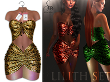 SENTINUS - Lilith Set (Skirt&Top) GOLD