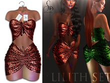 SENTINUS - Lilith Set (Skirt&Top) RED
