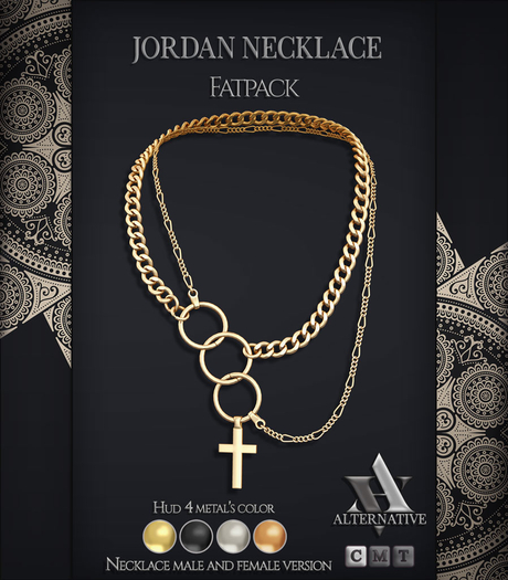 [AlternatiVe] Fatpack Necklace Jordan