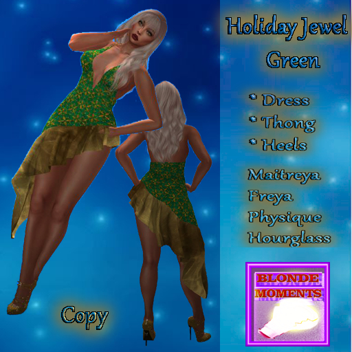 BloMo Holiday Jewel Green