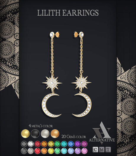 [AlternatiVe] Lilith Earrings