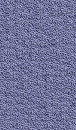 Lilac Shell Crochet Stitch Texture