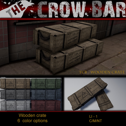 TCB - Wooden Crate