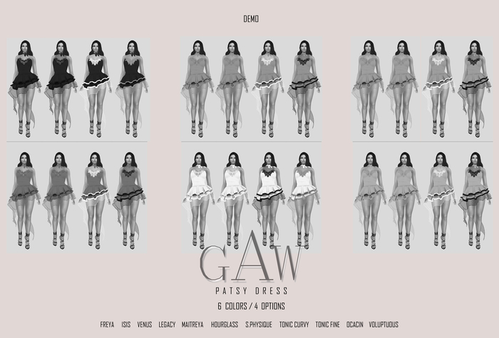 GAW Patsy Dress DEMO