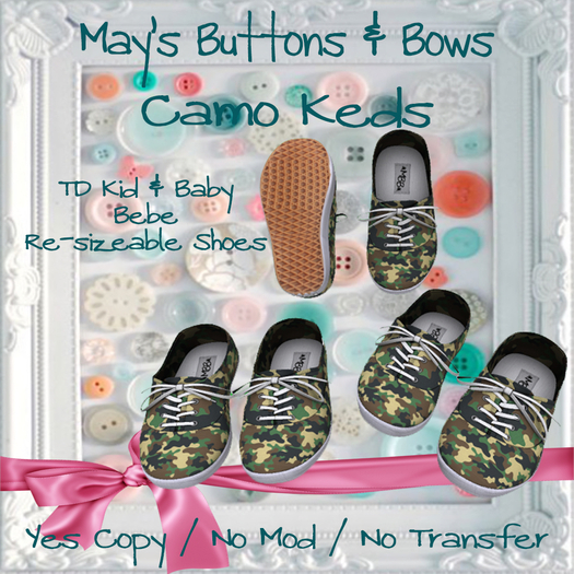 MBB * Camo Keds (TDK,B&Bebe)