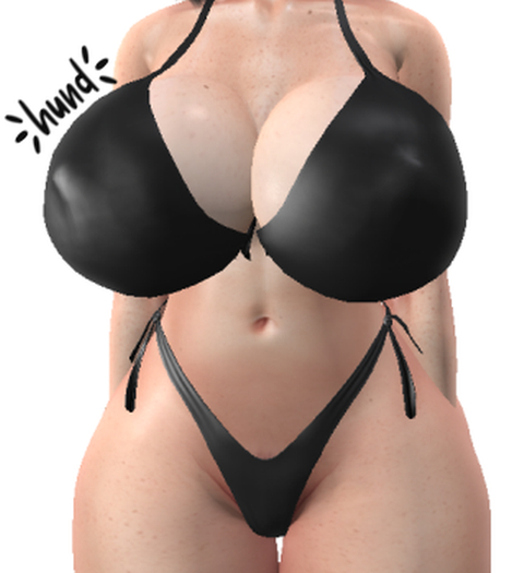 [H]und Kupra Bikini Black