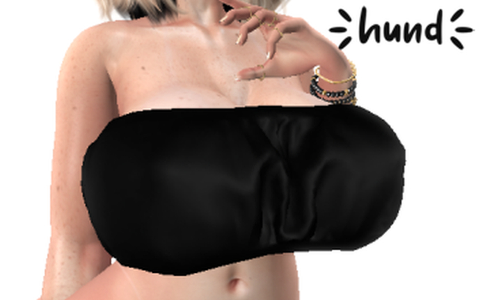 [H]und Kupra Ruffle Top Black