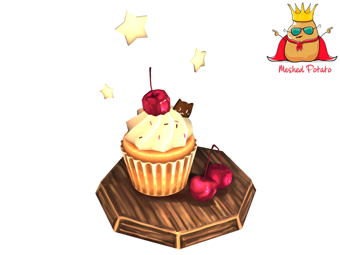 Meshed Potato - Cherry Cupcake (add to unpack)