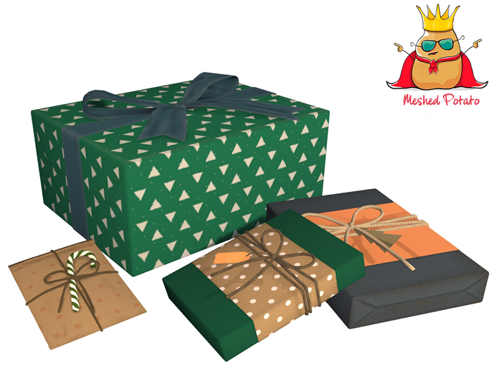 Meshed Potato - Gift Boxes - Full Perm Mesh