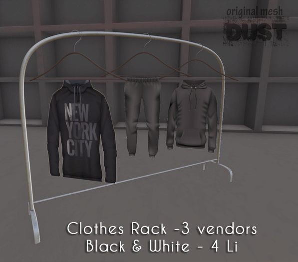 DUST: Clothing Rack Set [BOX-add]