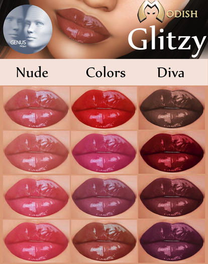 ::Modish:: Glitzy [Nude] -Genus Lipsticks
