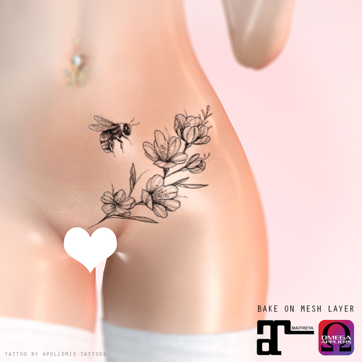 ~APOLLEMIS Tattoos~ Bumblebee Underbelly