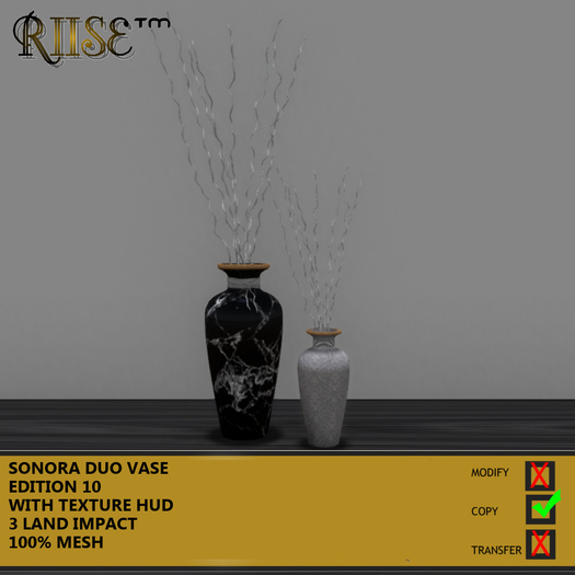 RIISE - Sonora Duo Vase- Edition 10 - BOXED