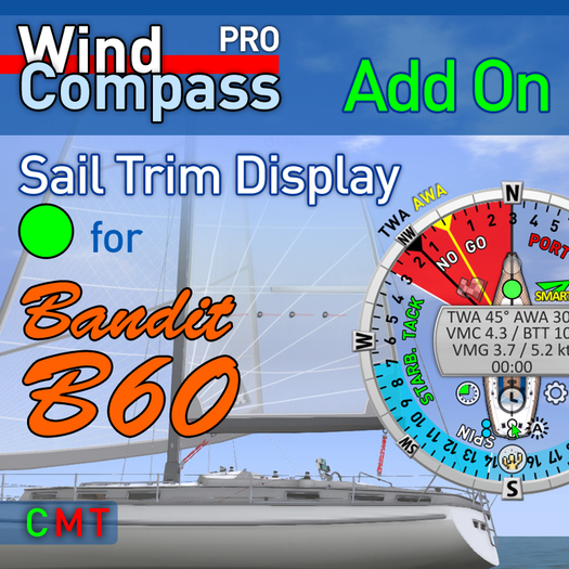 SailTrimDisplay AddOn for Bandit B 60