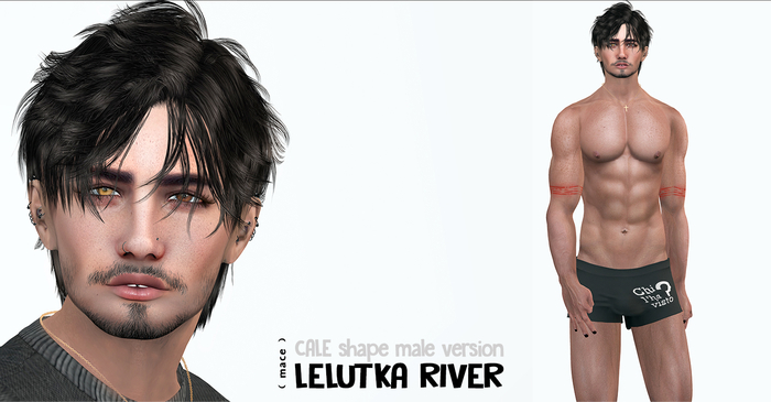 ( mace )( LELUTKA RIVER MALE Cale Shape )