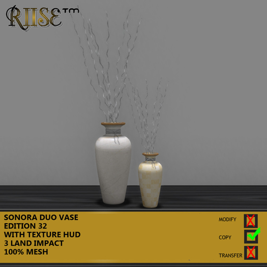 RIISE - Sonora Duo Vase- Edition 32 - BOXED