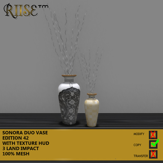 RIISE - Sonora Duo Vase- Edition 42 - BOXED