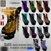 Roped Passions Saffron Heels Qi SLINK!!