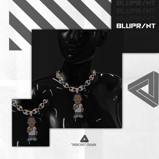 Blupr/nt- "INDCUD" Necklace - (FATPACK)
