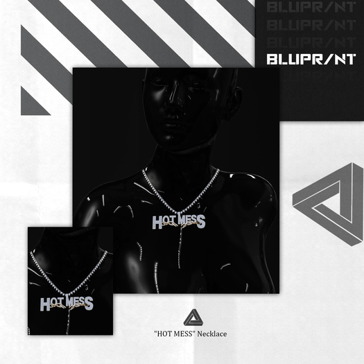 Blupr/nt- "HOT MESS" Necklace - (FATPACK)