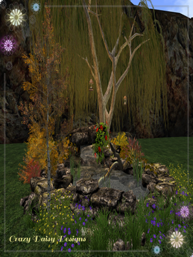 Autumn Willow Pond