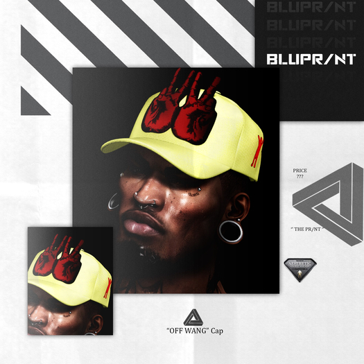 Blupr/nt -"OFF WANG" Strapback- (FATPACK)